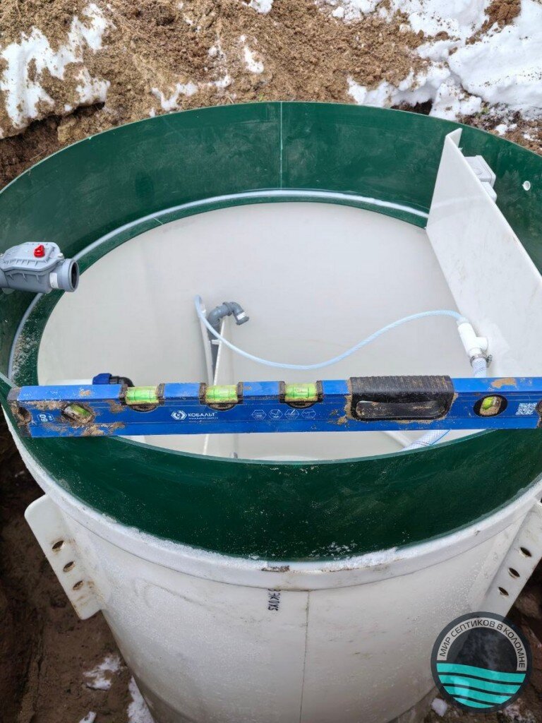 Установка септика Биодевайс Эко 8 в Московской области