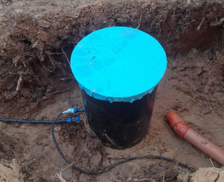 Установка септика Дача 3