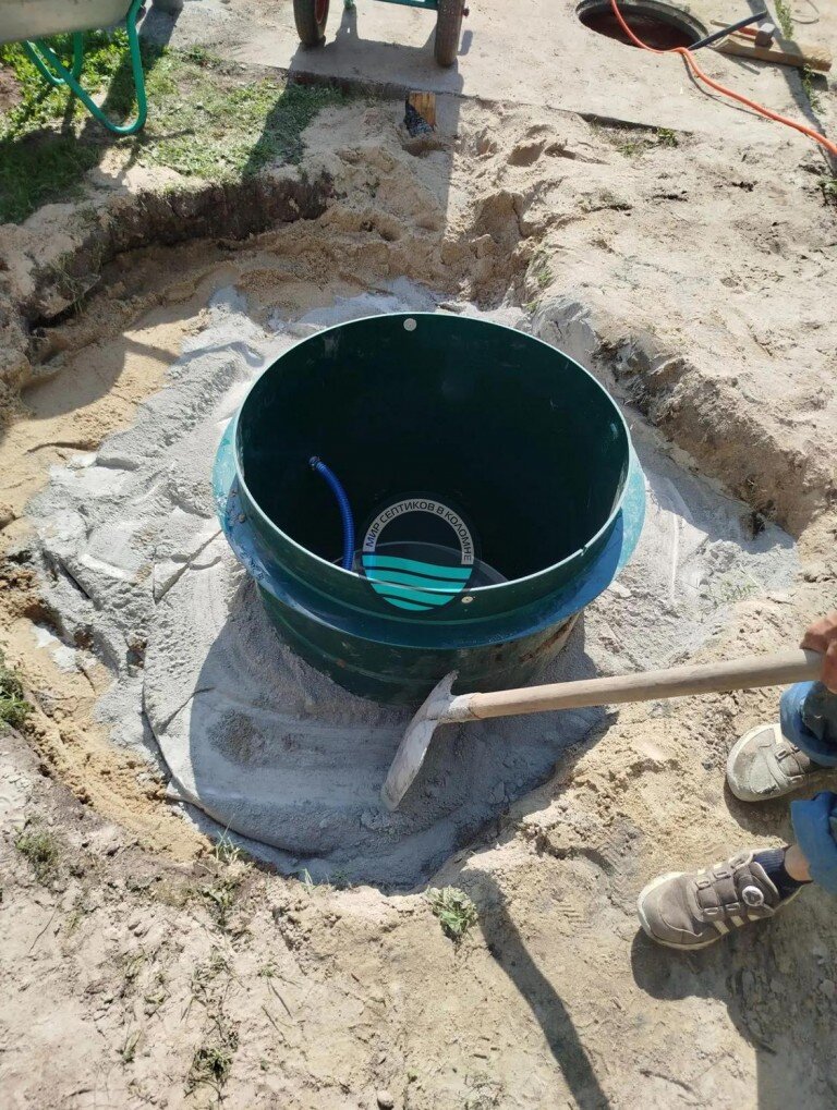 Установка септика Зорде Рейн 3 Миди в Коломне Московской области