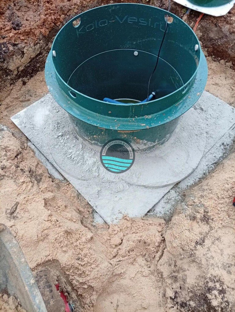 Установка септика Зорде Рейн 5 в Зарайске