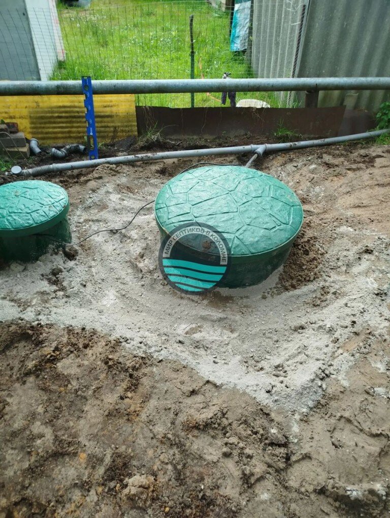 Установка септика Zorde Rein 3 в Московской области, Орехово-Зуевский район