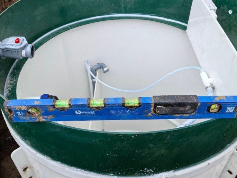 Установка септика Биодевайс Эко 8 в Московской области