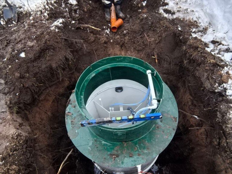 Установка септика Биодевайс ПРО 3 в Московской области